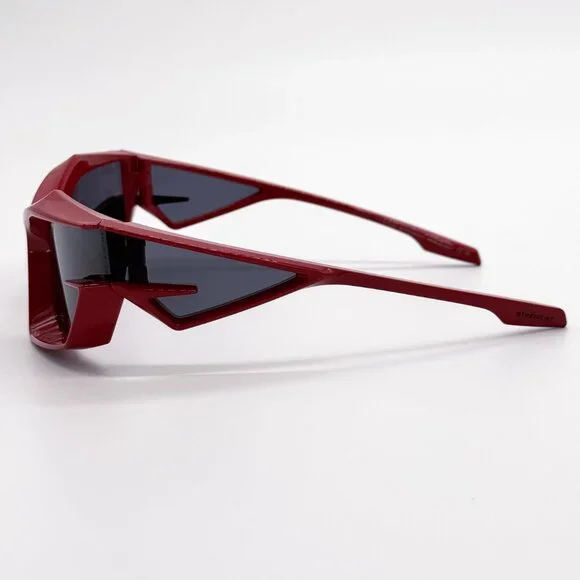 NEW GIVENCHY GV40049U 66 RED UNISEX SUNGLASSES GIVENCHY